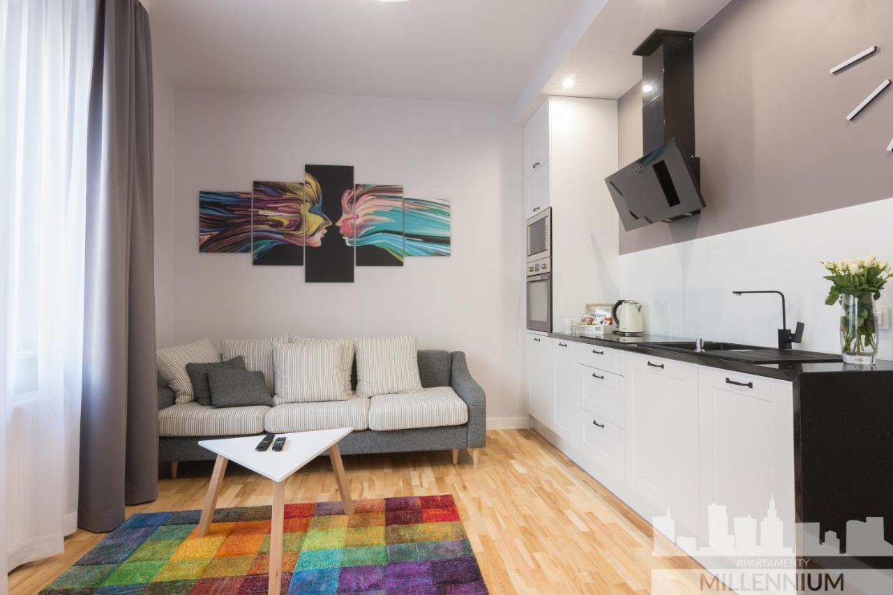 Millennium Awangarda Grey Apartment Warsawa Bagian luar foto
